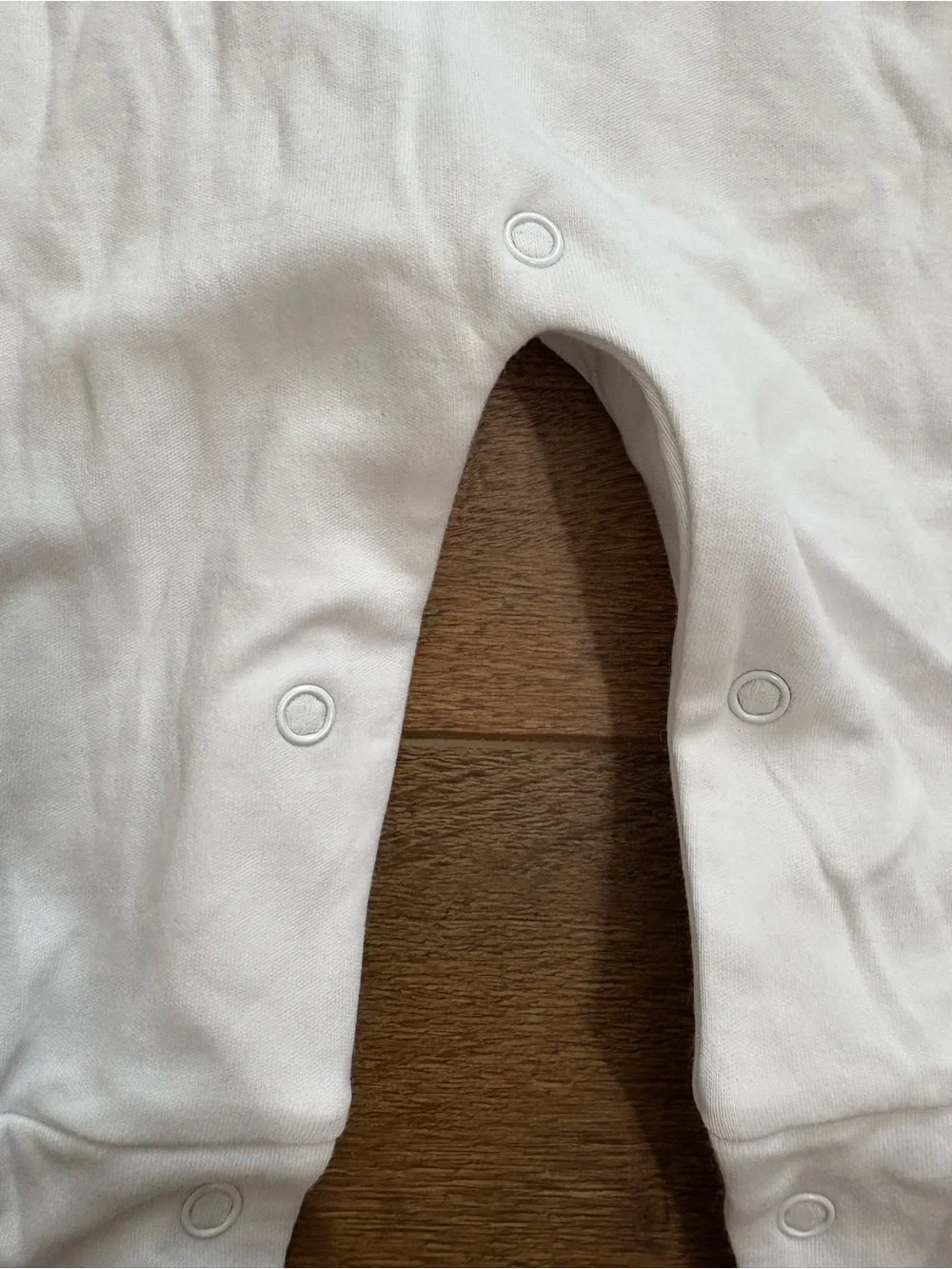 Little English 3M White Pink Bow Pima Cotton Romper